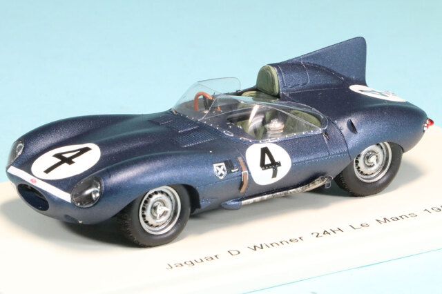 スパーク 1/43 ジャガー Dタイプ ルマン 1956 No.4 ウィナー　43LM56