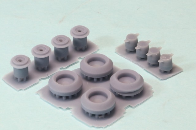1/24 3Dプリントパーツ ホビーショップ299 1/24 3Dプリントパーツ 汎用ホイール&タイヤ