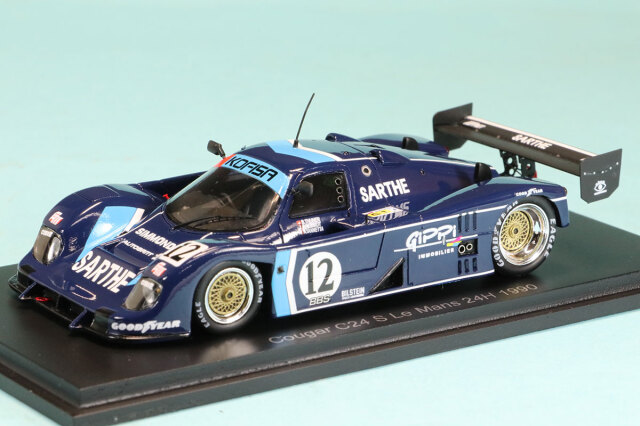スパーク 1/43 クーガー C24 ルマン 1990 No.12　 S3533