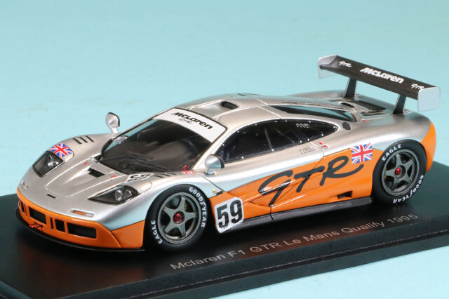 スパーク 1/43 マクラーレン F1 GTR ルマン 1995 予選 No.59　 S5060