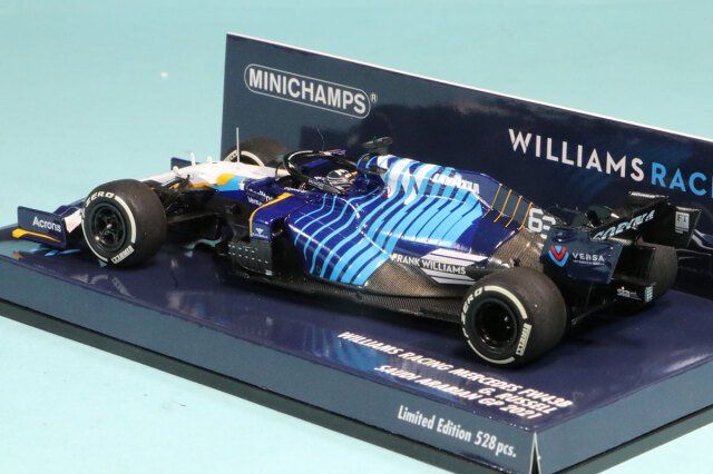 ミニチャンプス 1/43 ウィリアムズ レーシング メルセデス FW43B
