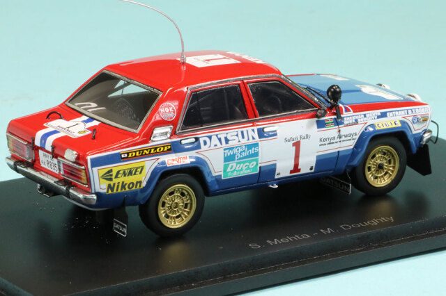 スパーク 1/43 ダットサン 160J サファリラリー 1980 No.1 ウィナー S7767