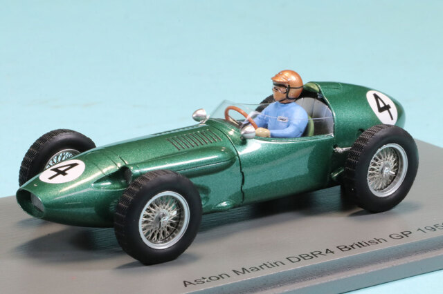 スパーク 1/43 アストンマーチン DBR4 イギリス GP 1959 C.シェルビー　S8136
