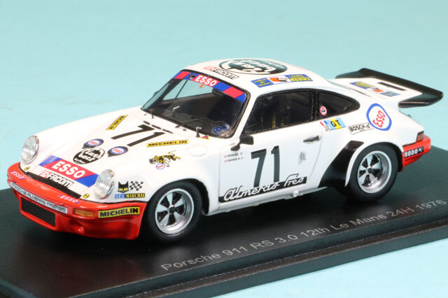 スパーク 1/43 ポルシェ 911 RS 3.0 ルマン 24h 1976 No.71　S9824