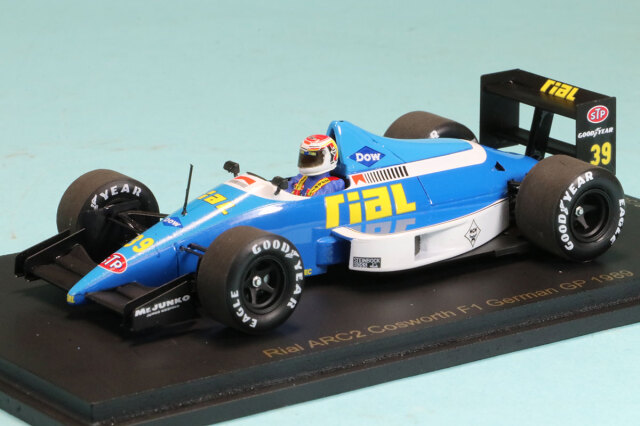 レースランド特注スパーク 1/43 リアル ARC2 ドイツGP  1989 V.ヴァイドラー　RS1780