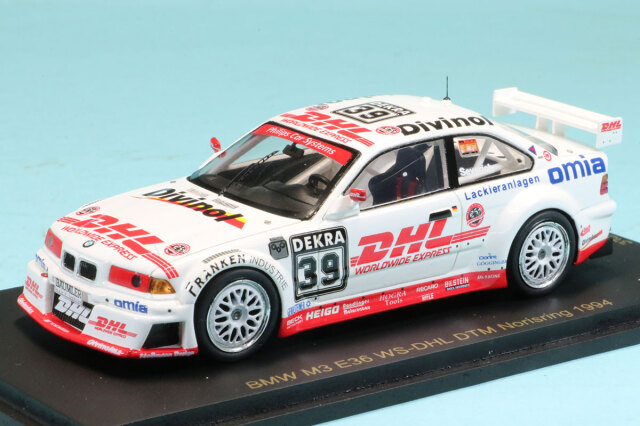 レースランド特注スパーク 1/43 BMW M3 E36 DTM  ノリスリング 1994 No.39　RS1712