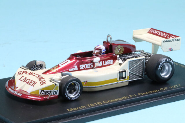 レースランド特注スパーク 1/43 マーチ 761B ドイツGP  1977 I.シェクター　RS1777