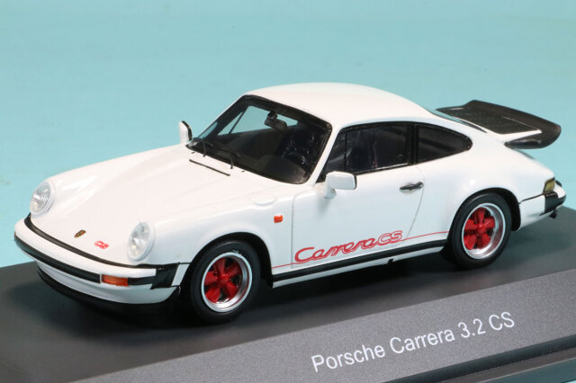 シュコー 1/43 ポルシェ カレラ 3.2 CS ホワイト　450919700