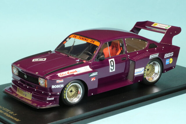 レースランド特注スパーク 1/18 オペル カデット C GT/E Gr.5 DRM  ゾルダー 1981 No.9　RS1812