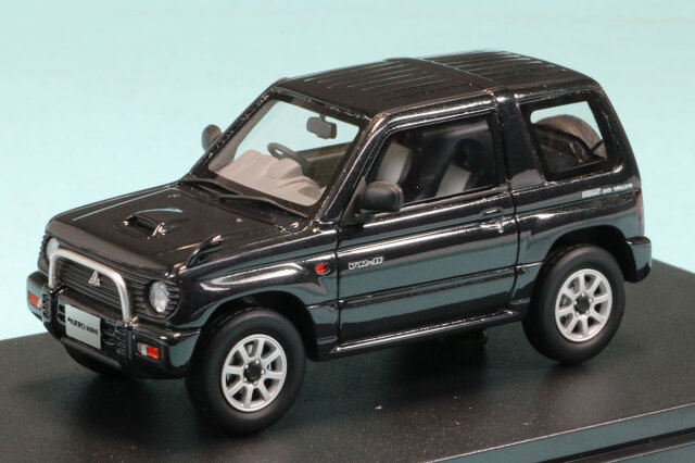 ハイストーリー 1/43 ミツビシ パジェロ ミニ VR-2 1994 グレービーチャコール　HS459GY