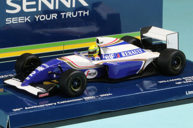 ミニチャンプス 1/43 ウィリアムズ ルノー FW16 A.セナ サンマリノGP 1994 ウェザリング仕様　540943302