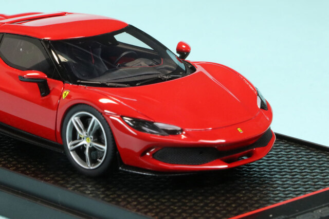 非売品⭐️フェラーリ296GTS ミニカー　オーナー限定　新品　ロッソコルサ MR collection FE037F 1/18 Ferrari 296GTS Rosso Scuderia