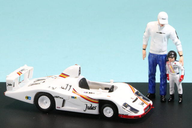 スパーク 1/18 ポルシェ 956 NEWMAN ルマン 1984 No.7 ウィナー 18LM84
