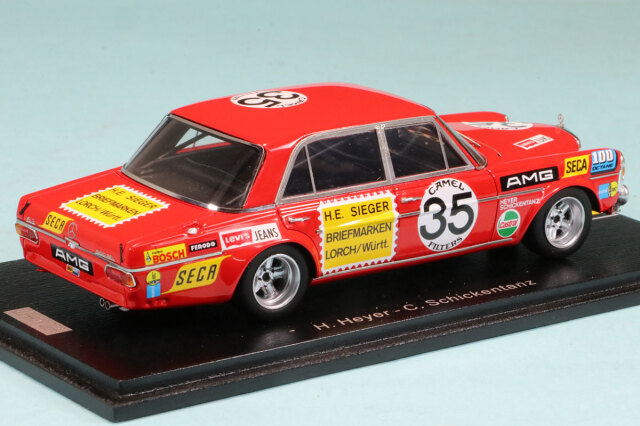 スパーク 1/43 メルセデスベンツ 300 SEL スパ 24h 1971 No.35 100SPA08