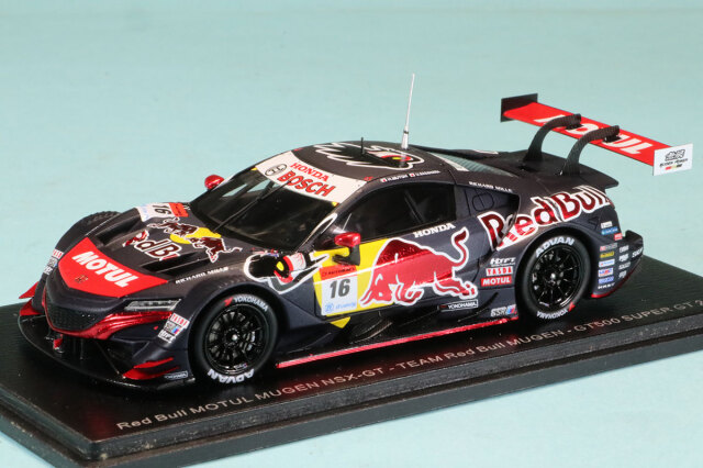 スパーク 1/43 レッドブル モチュール ムゲン ホンダ NSX-GT スーパーGT 2020 GT500 No.16 武藤英紀 / 笹原右京　SGT108