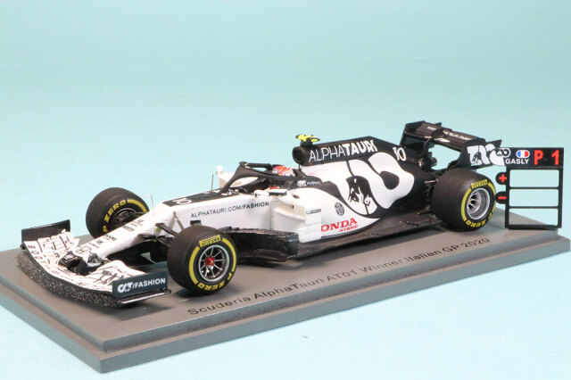 スパーク 1/43 アルファタウリ AT01 イタリア モンツァGP 2020 P.ガスリー 初優勝　S6480