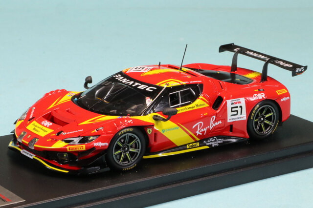 ルックスマート 1/43 フェラーリ 296 GT3 スパ 24h 2023 No.51　LSRC179