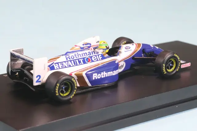 ミニチャンプス 1/64 ウィリアムズ ルノー FW16 アイルトン・セナ