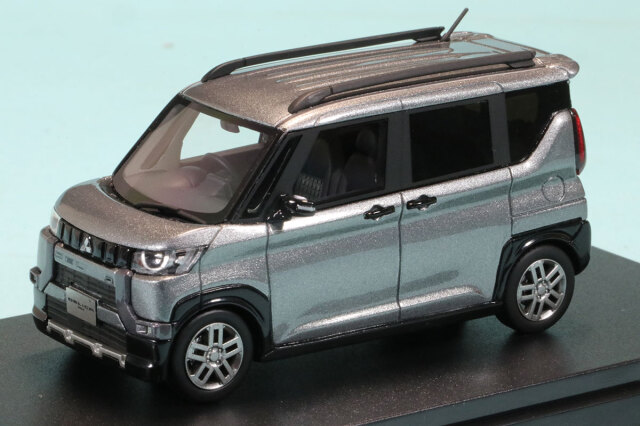 ハイストーリー 1/43 ミツビシ デリカ ミニ Tプレミアム 2023 チタニウムグレーメタリック　HS461GY