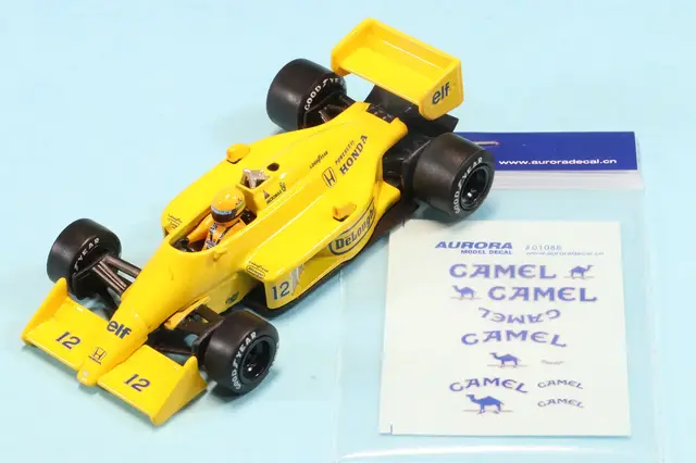MINI-GT 1/64 ロータス 99T モナコグランプリ 1987 ウィナー No.12