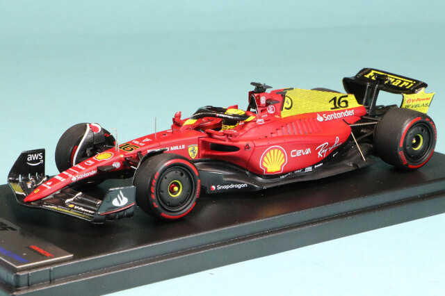 ルックスマート 1/43 フェラーリ SF-75 イタリア GP 2022 C.ルクレール 