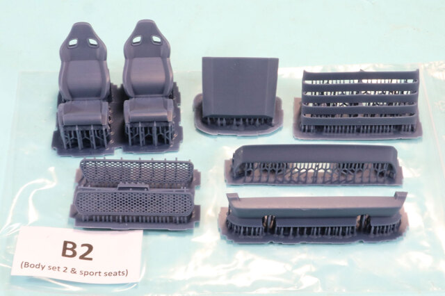 MGSF 1/24 トランスキット フォード マスタング ワイドボディキット