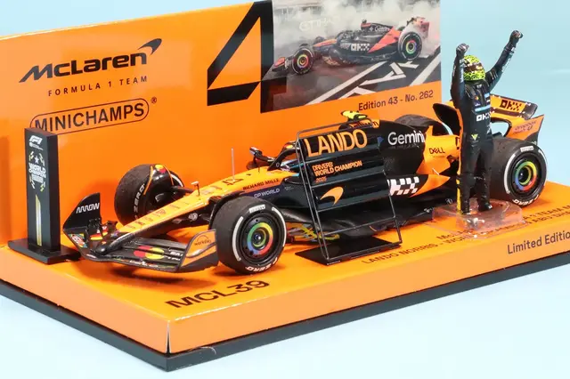 ミニチャンプス 1/43 マクラーレン F1チーム MCL39 ランド ノリス