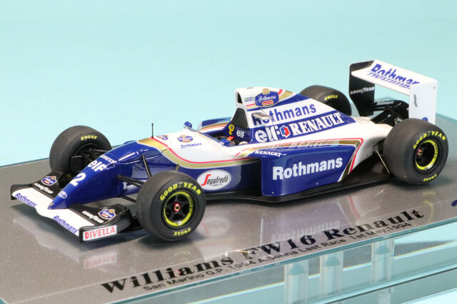 ロムファクトリー 1/43 ウィリアムズ FW16 サンマリノ GP 1994 A.セナ ラストレース ハイグレード版　RFSLK134_TI