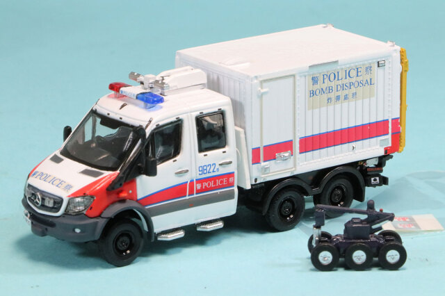 タイニー 約1/64 メルセデス ベンツ スプリンター FL 6x6 EOD AM9822 ATC65685　