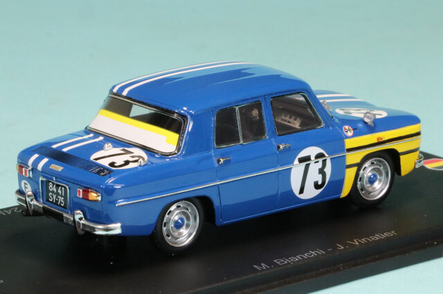 スパーク 1/43 ルノー 8 ゴルディーニ スパ 24h 1966 No.73