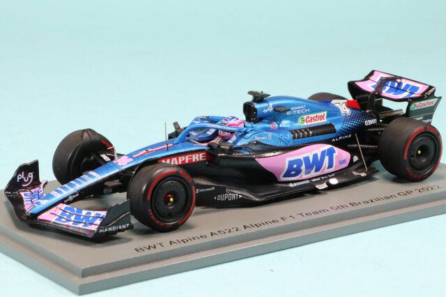 スパーク 1/43 アルピーヌ A521 ブラジルGP  2022 F.アロンソ　S8555