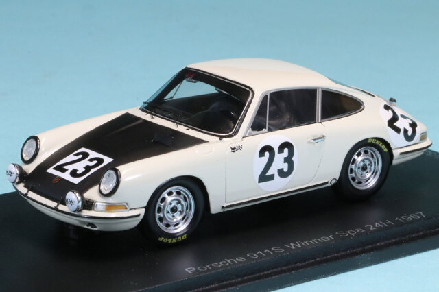 スパーク 1/43 ポルシェ 911S スパ 24h 1967 No.23 ウィナー　43SPA1967