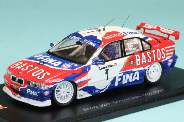スパーク 1/43 BMW320i スパ 24h 1997 No.1 ウィナー　43SPA1997