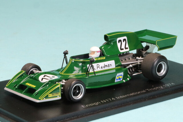 スパーク 1/43 エンサイン N174 インターナショナル トロフィー 1974 No.22 B.レッドマン　S3961