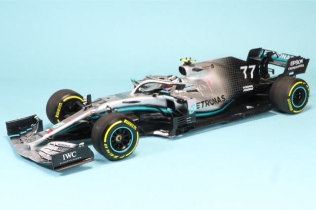 ミニチャンプス 1/18 メルセデス AMG W10 U.S.A.GP 2019 Winner V.ボッタス　110191877