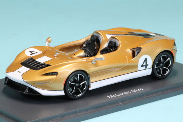シュコー 1/43 マクラーレン エルバ ゴールド　450926700
