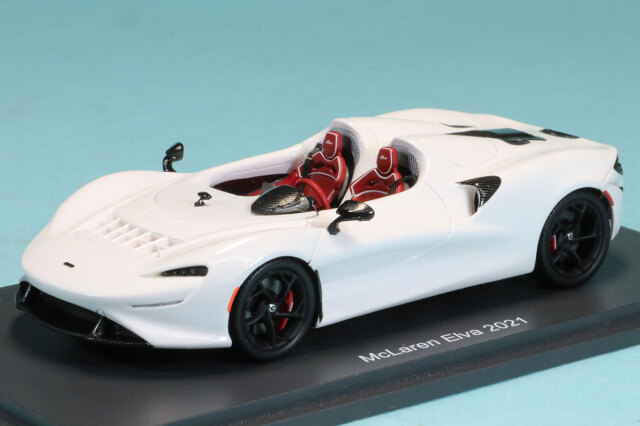 シュコー 1/43 マクラーレン エルバ 2021 メタホワイト　450933300