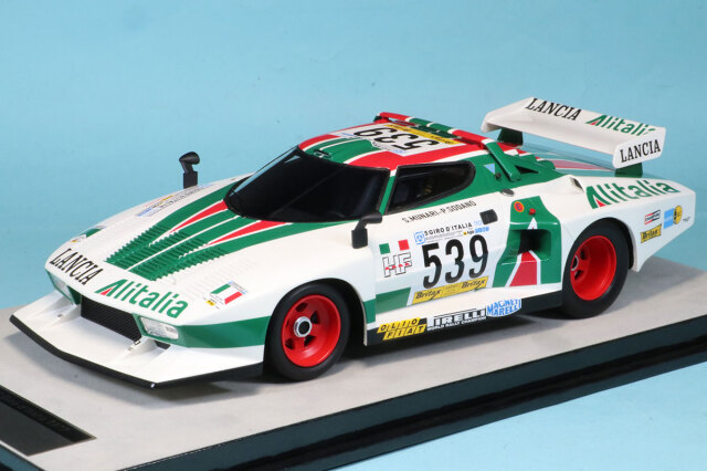 テクモデル 1/18 ランチア ストラトス グループ 5 ジーロ・デ・イタリア 1977 No.539 S.Munari / P.Sodano 　TM18-258B