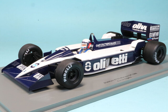 スパーク 1/18 ブラバム BT55 モナコGP 1986 E.de.アンジェリス　18S678