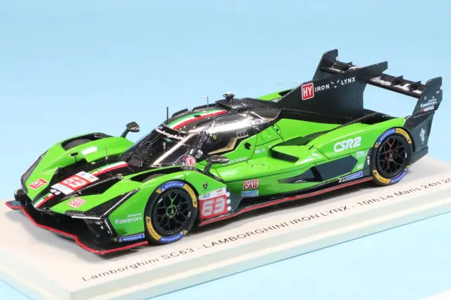 スパーク ランボルギーニ SC63 2024 ルマン24H スパーク 1/18 ランボルギーニ SC63 IRON LYNX 2024 ルマン24H
