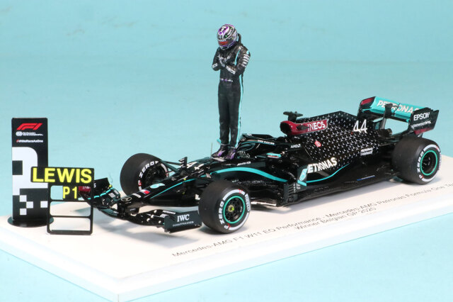 海外ショップ特注スパーク 1/43 メルセデス AMG W11 ベルギーGP 2020 L 