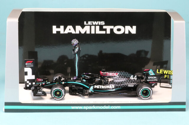 海外ショップ特注スパーク 1/43 メルセデス AMG W11 ベルギーGP 2020 L 