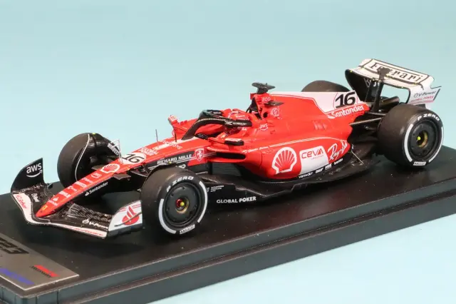 ルックスマート 1/43 フェラーリ SF-23 ラスベガス GP 2023 C.ルクレール　LSF1049