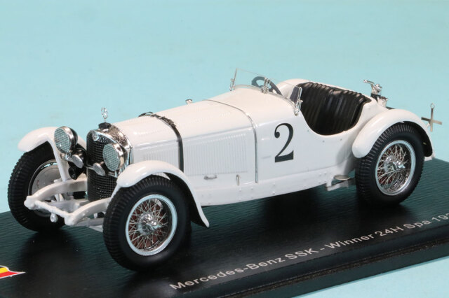 スパーク 1/43 メルセデスベンツ SSK スパ 24h 1931 No.2 ウィナー　43SPA1931