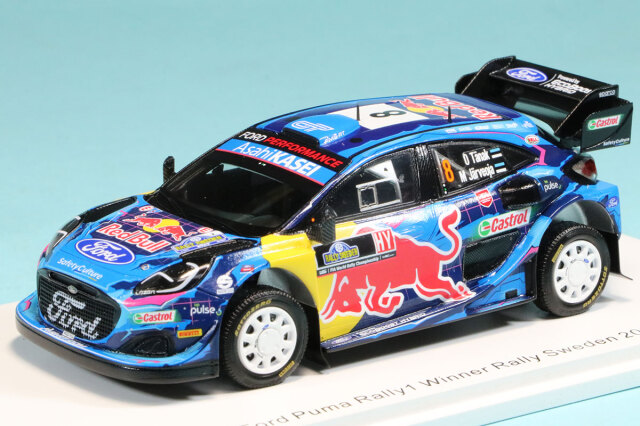 スパーク 1/43 フォード プーマ WRC スウェーデン No.8 O.タナック　S6729