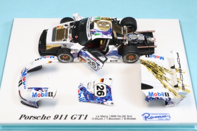 受注製作見本] ロムファクトリー 1/43 ポルシェ 911 GT1 ルマン