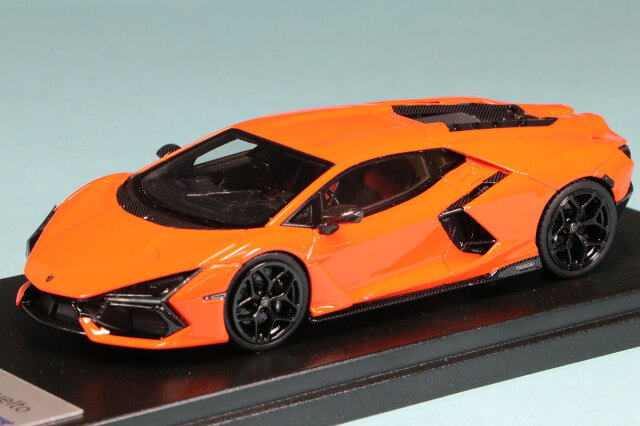 予約] ルックスマート 1/43 ランボルギーニ レヴエルト 2023 オレンジ 