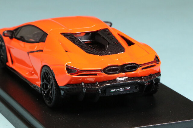 予約] ルックスマート 1/43 ランボルギーニ レヴエルト 2023 オレンジ 