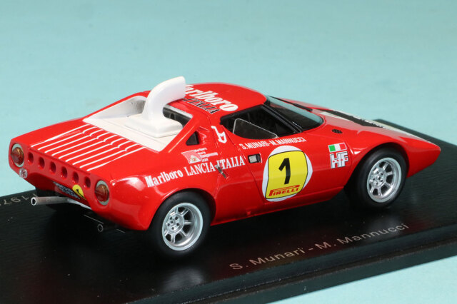 スパーク 1/43 ランチア ストラトス HF スペイン コスタ・デル・ソル