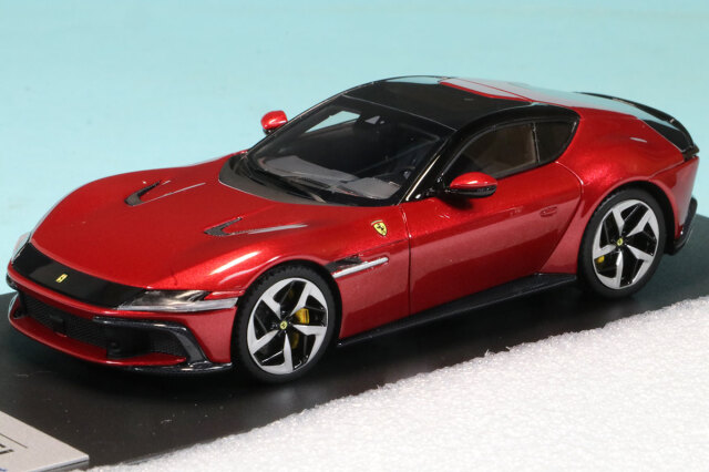 ルックスマート 1/43 フェラーリ 12チリンドリ クーペ ロッソイモラ　LS553A
